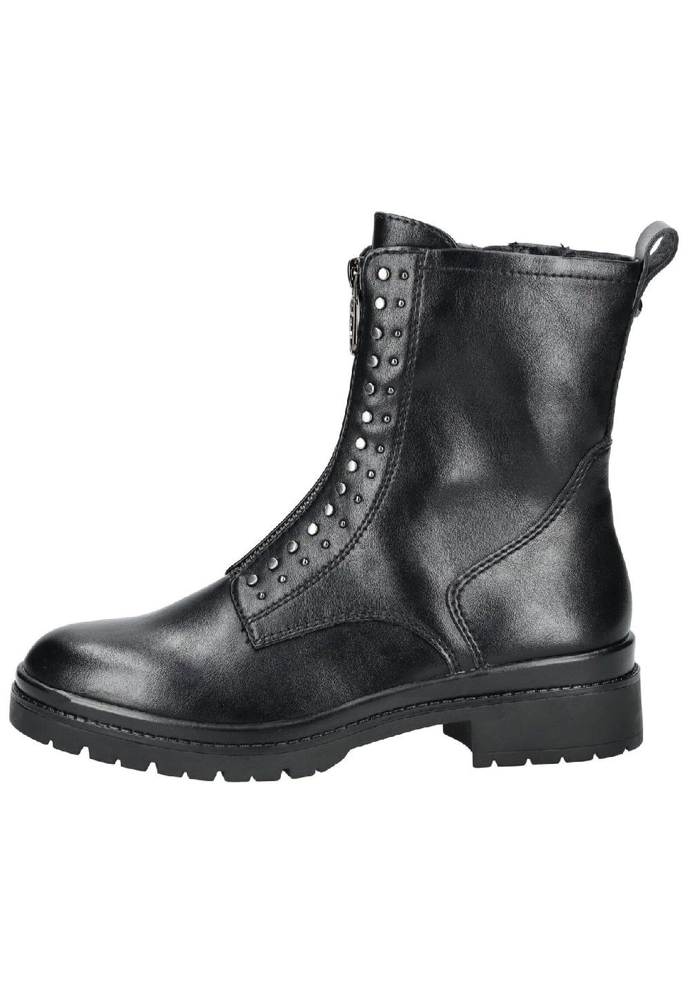 Tamaris Lederimitat Stiefelette Schlussverkauf