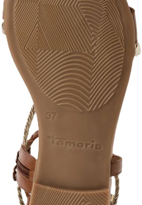 Tamaris Riemchensandalen Leder für Damen Großer Ausverkauf