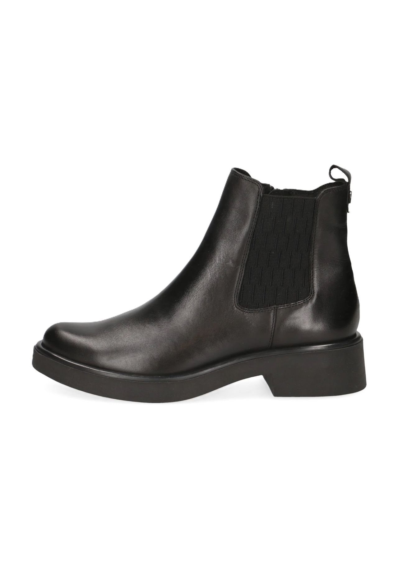 Caprice Chelsea Boots Leder Blockabsatz für Damen Rabatt
