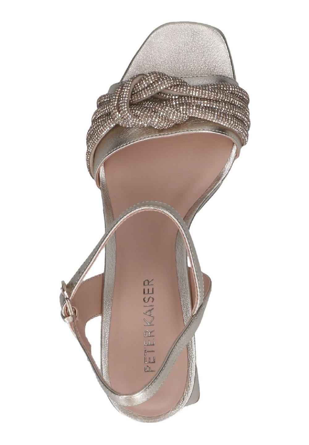 PETER KAISER Leder Sandalen Begrenztes Angebot
