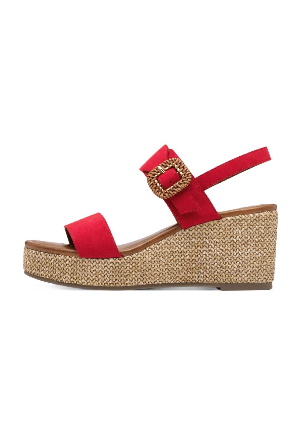 MARCO TOZZI® Sandalen Leder-Optik für Damen Tägliche Deals
