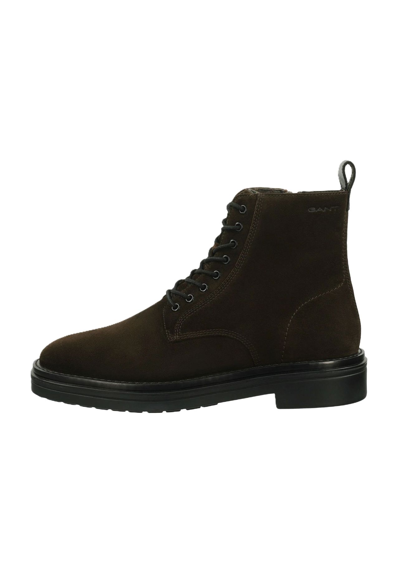 GANT Schnürstiefeletten Veloursleder Zuglasche für Herren Kostenloser Versand international