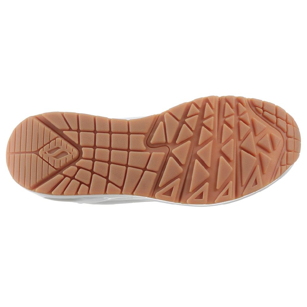 Skechers Slip-On Sneaker »UNO SHIMMER AWAY« Slipper Freizeitschuh Plateausneaker mit modischem Keilabsatz ▷ für Black Friday