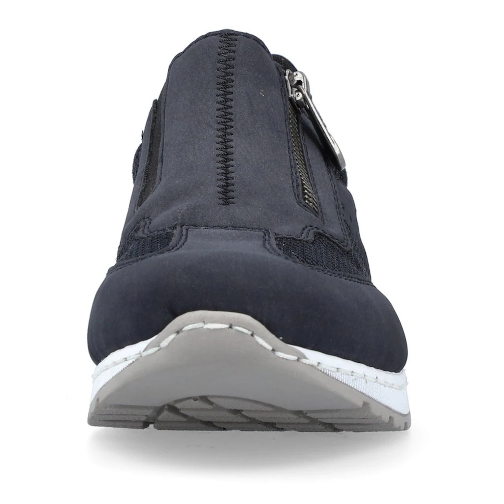 Rieker Slip-On Sneaker Slipper Schlupfschuh Freizeitschuh im Materialmix bestellen Weihnachtsangebot