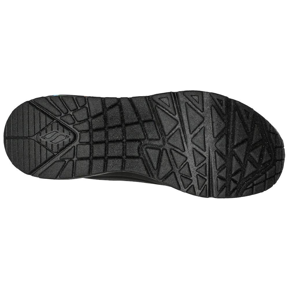 Skechers Sneaker »UNO - HIGHLIGHT LOVE« Freizeitschuh Halbschuh Schnürschuh mit Herzchen-Print ▷ für Osterangebot