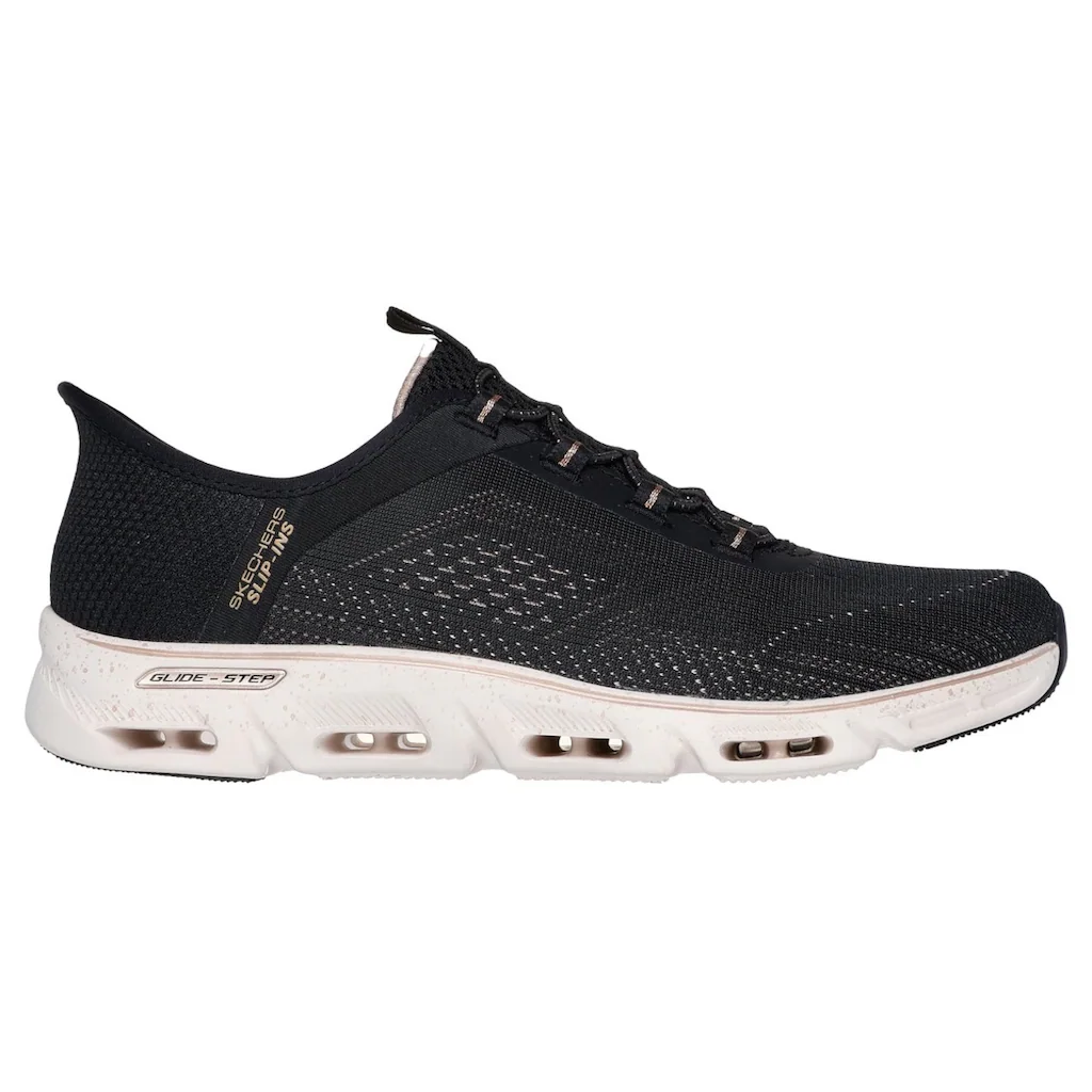 Skechers Slip-On Sneaker »GLIDE-STEP GRATIFY-PACE« Schlupfschuh Komfortschuh mit elastischer Schnürung ▷ für Vatertagsangebot