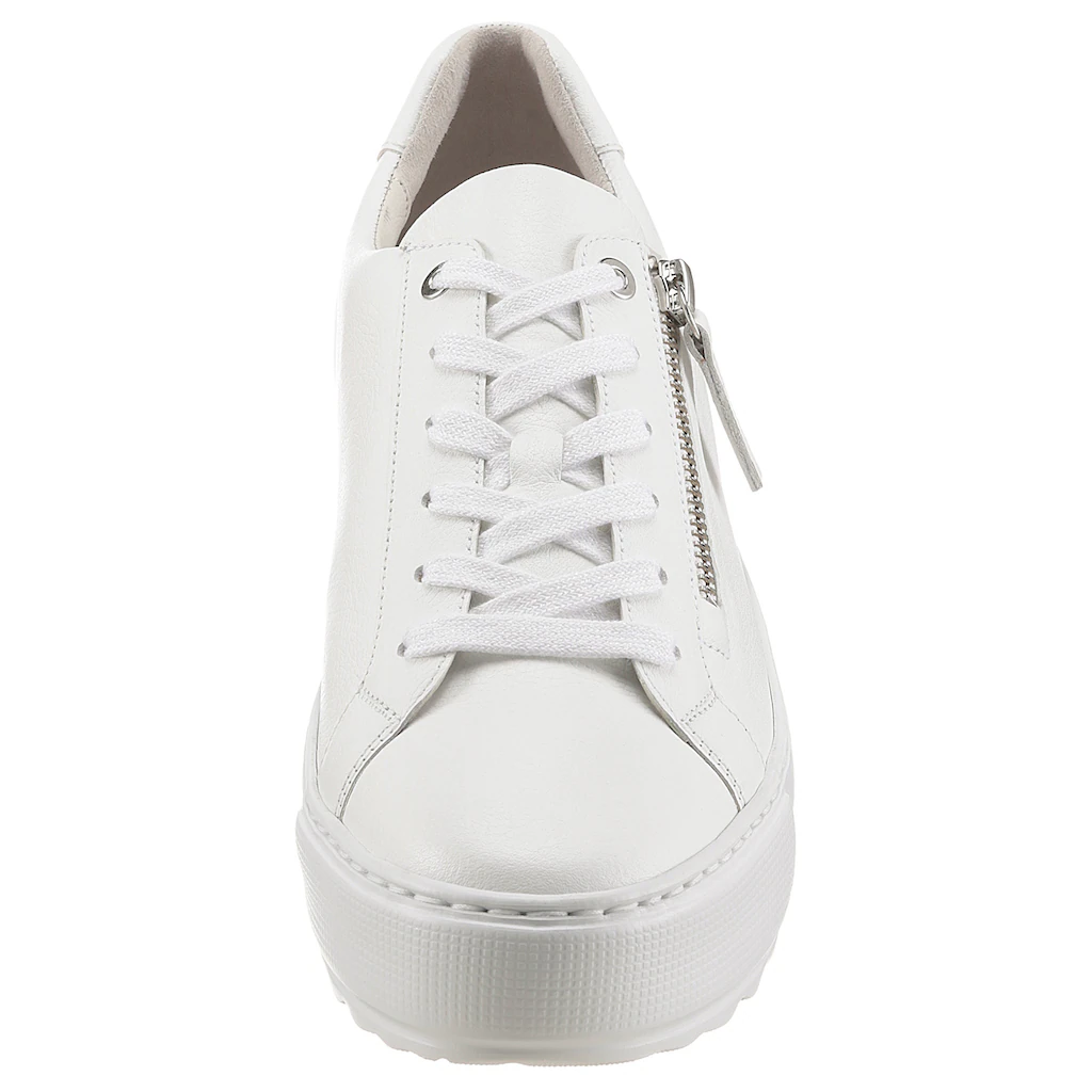 Gabor Plateausneaker »FLORENZ« in Schuhweite G (=weit) Freizeitschuh Halbschuh Schnürschuh Top Angebot