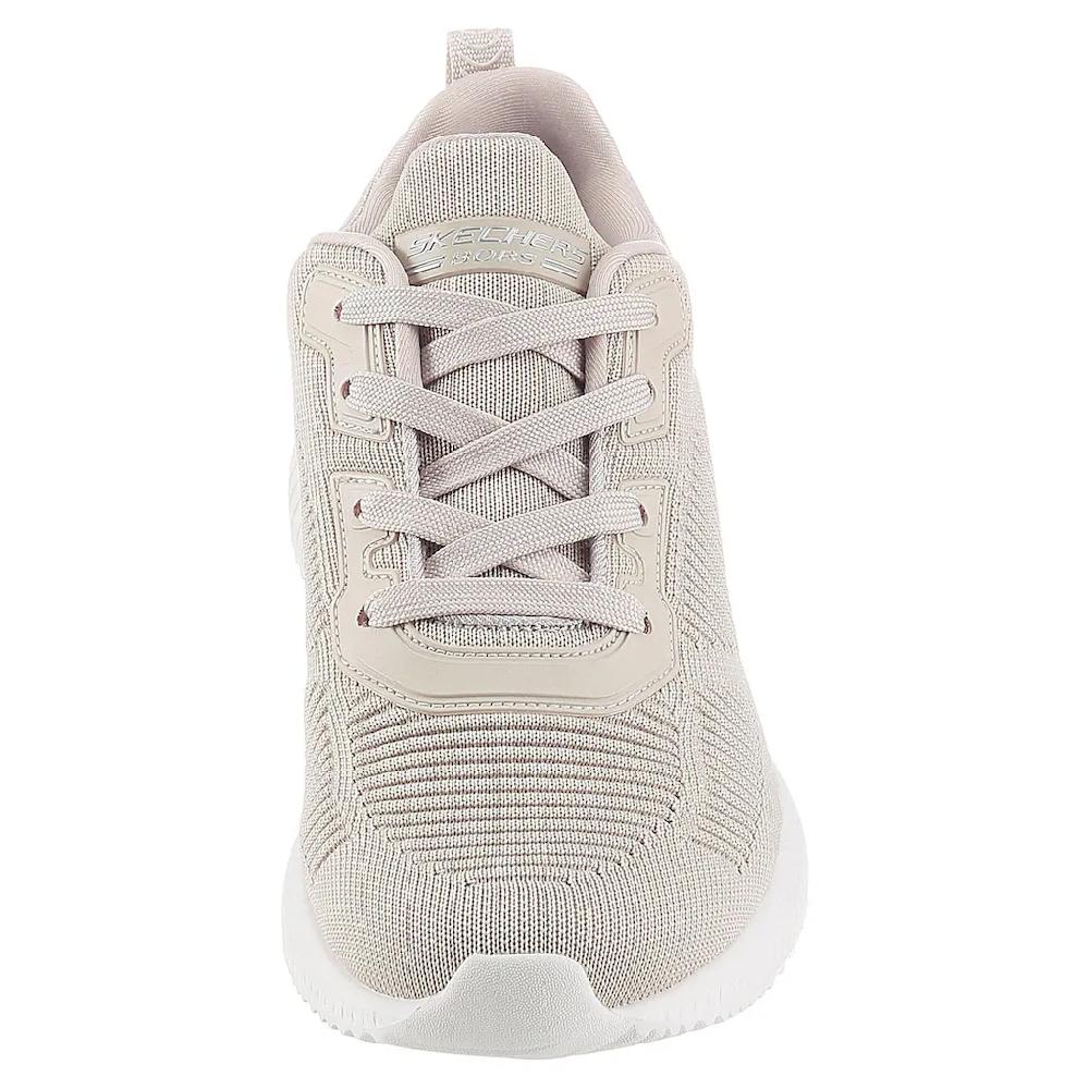 Skechers Sneaker »Bobs Squad - Tough Talk« Freizeitschuh Halbschuh Schnürschuh mit Skech-Knit Riesige Ersparnisse