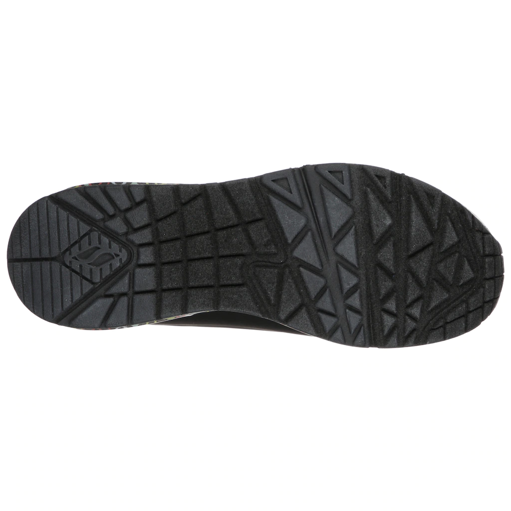 Skechers Wedgesneaker »UNO-LOVING LOVE« Freizeitschuh Halbschuh Schnürschuh mit coolem Graffiti-Print bestellen VIP-Rabatte