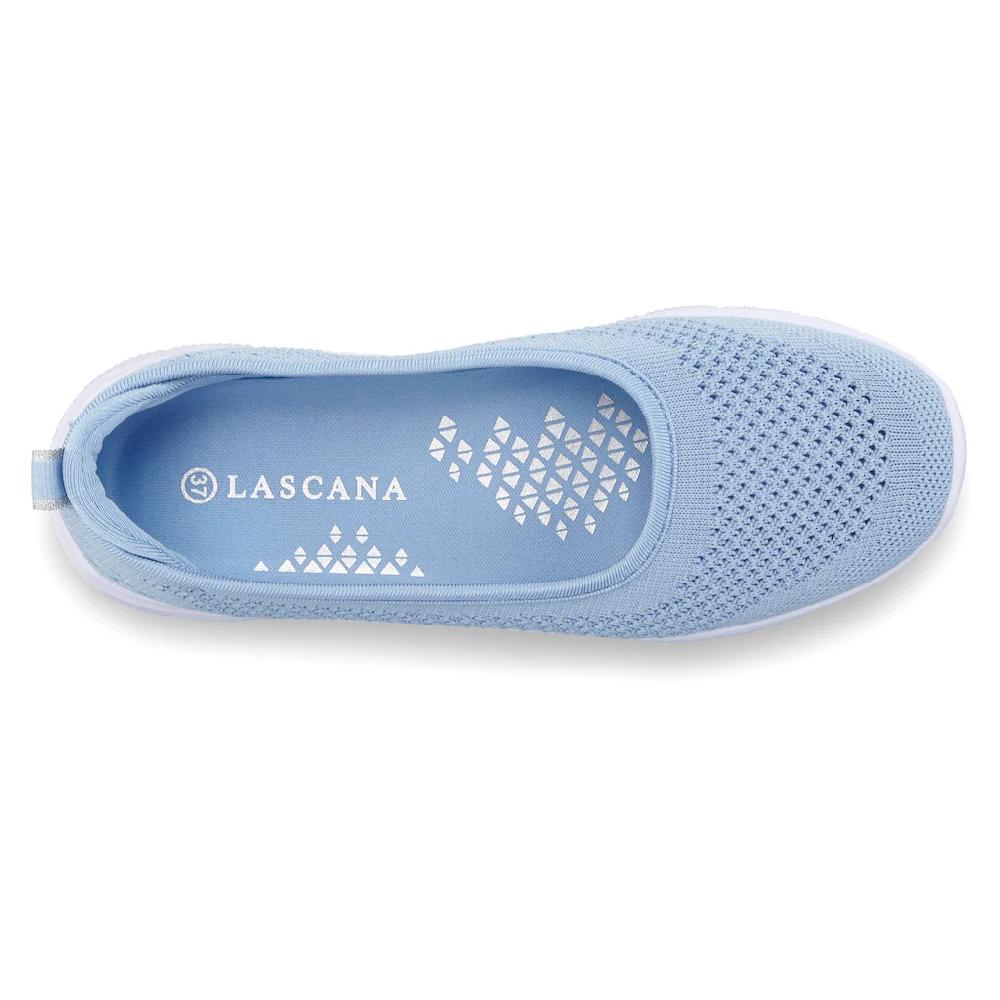 LASCANA Sneaker Ballerinas »ultraleichter Slipper Slip-On-Sneaker« Freizeitschuh aus Mesh weicher Innensohle VEGAN kaufen Tiefpreis