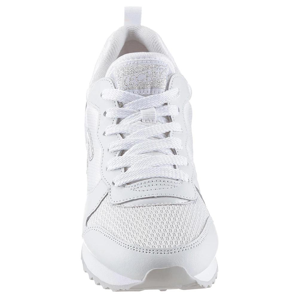 Skechers Sneaker »Gold´n Gurl« Freizeitschuh Halbschuh Schnürschuh mit Metallic-Details Letzte 2 Tage