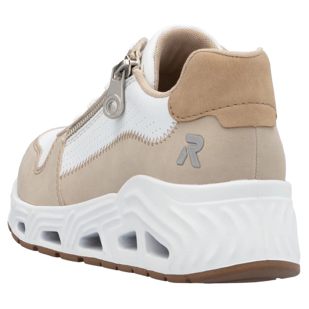 RIEKER Sport Keilsneaker Schnürschuh Halbschuh Freizeitsneaker mit Reißverschluss kaufen Bis zu 50% Rabatt