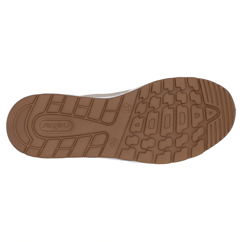 RIEKER Sport Keilsneaker Schnürschuh Halbschuh Freizeitsneaker mit Reißverschluss kaufen Bis zu 50% Rabatt
