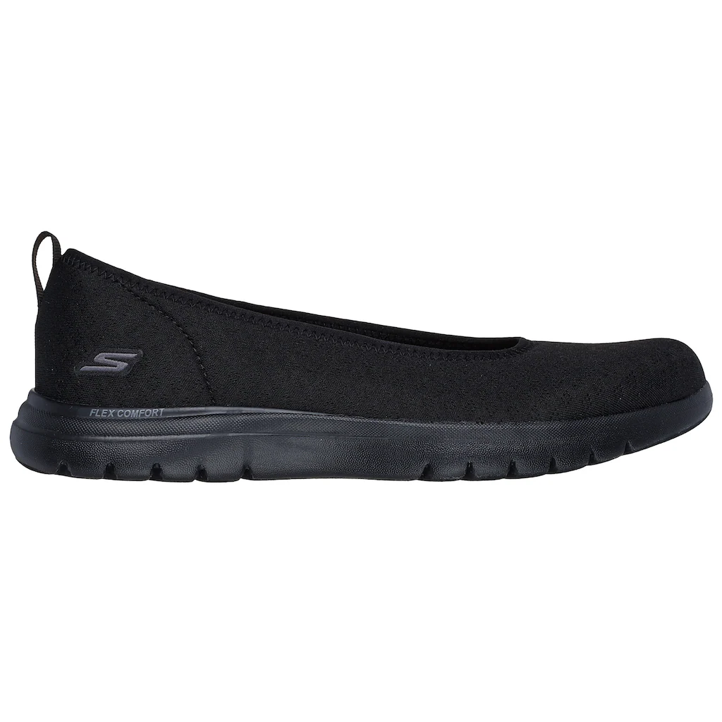 Skechers Ballerina »ON-THE-GO FLEX-SIENA« Slipper Schlupfschuh Slip-On Sneaker mit bequemem Elastikeinfass ▷ für Blitzverkäufe