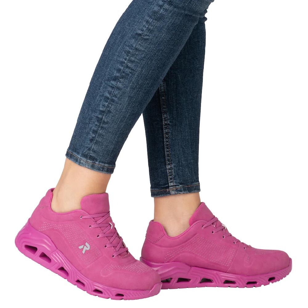 RIEKER Sport Keilsneaker »Dakota« Schnürschuh Halbschuh Freizeitschuh in veganer Verarbeitung kaufen Kostenloser Versand
