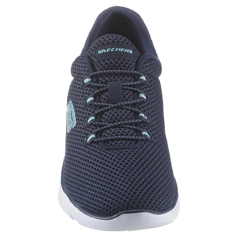 Skechers Slip-On Sneaker »Summits« Slipper Freizeitschuh Komfortschuh mit gepolstertem Schaftrand bestellen Fabrikpreis