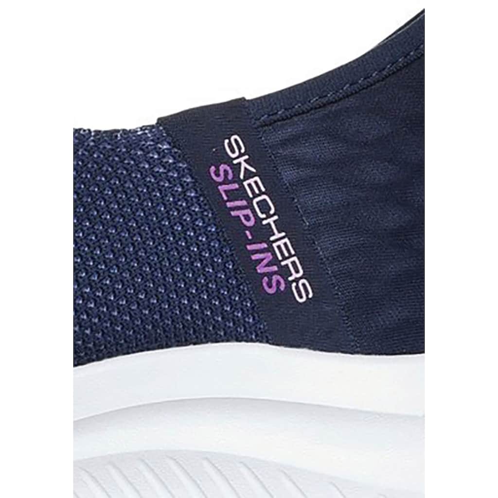 Skechers Slip-On Sneaker »ULTRA FLEX 3.0-BEAUTY BLEND« Slipper Freizeitschuh mit bequemer Air-Cooled Memory Foam Weihnachtsangebot