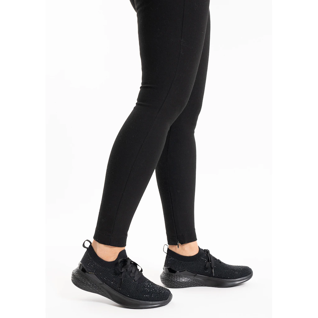 Ara Slip-On Sneaker »MAYA« Schnürschuh Slipper in Strickoptik H-Weite Heißer Verkauf