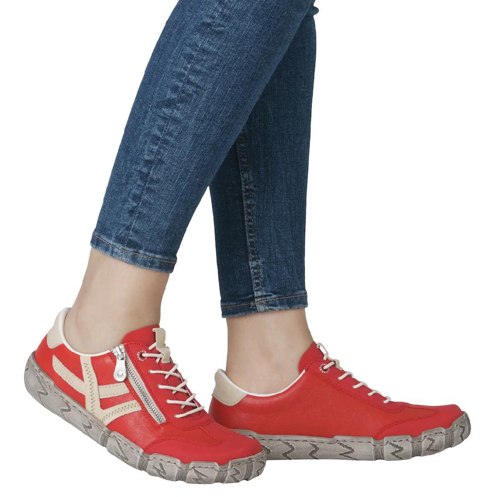 Rieker Slip-On Sneaker Halbschuh Schlupfschuh Freizeitschuh mit weicher Innensohle online kaufen Online Outlet