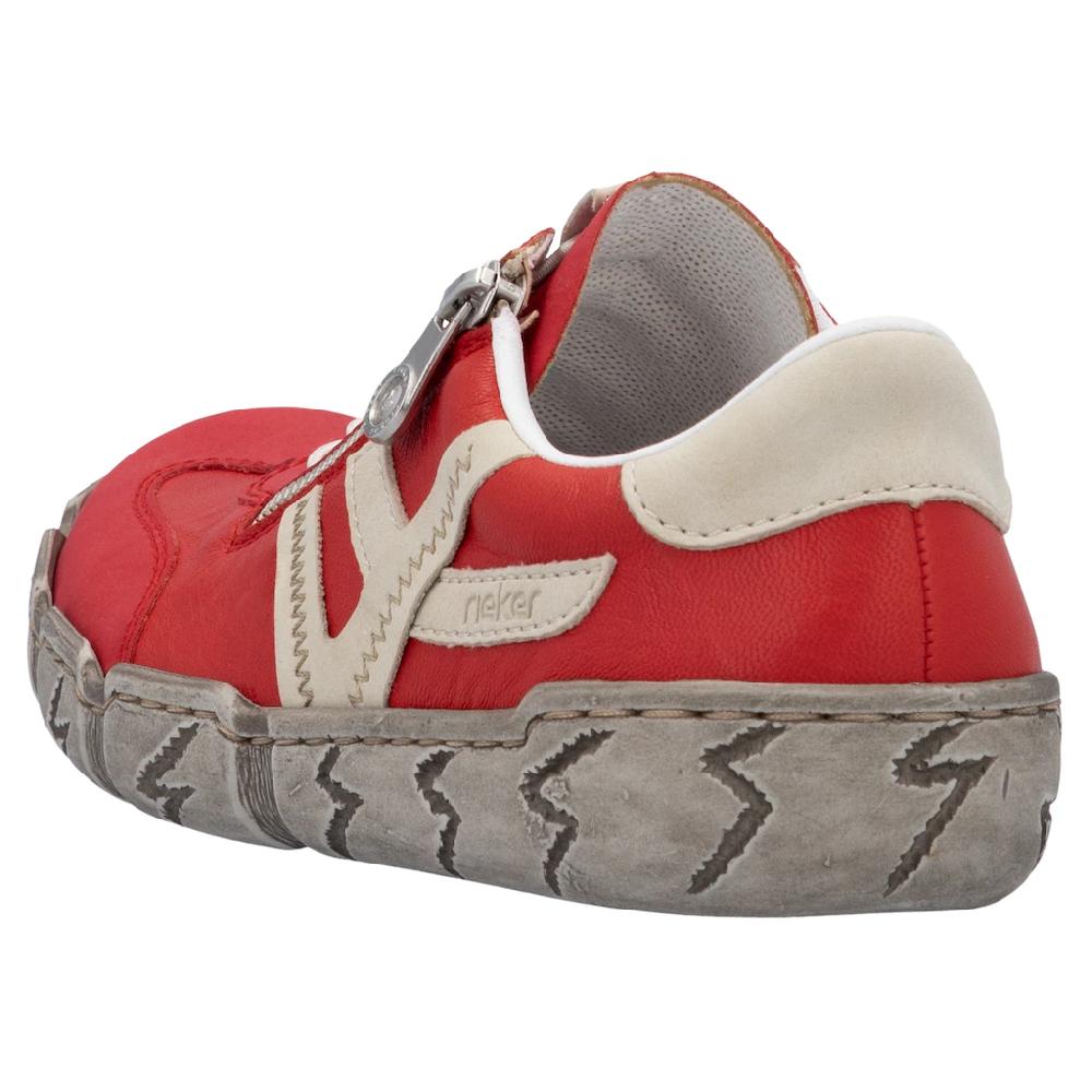 Rieker Slip-On Sneaker Halbschuh Schlupfschuh Freizeitschuh mit weicher Innensohle online kaufen Online Outlet