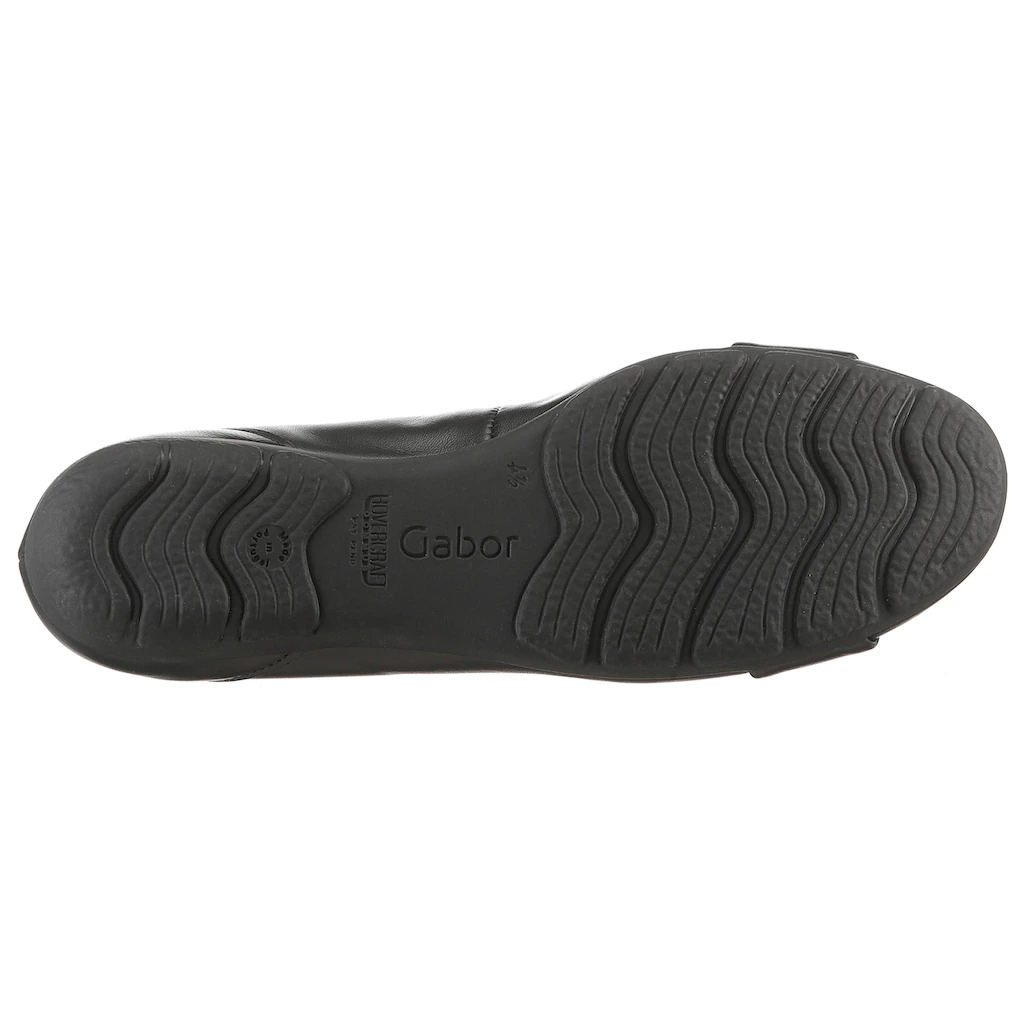 Gabor Ballerina Flache Schuhe Slipper mit Hovercraft Luftkammern-Laufsohle online bestellen Saisonale Angebote