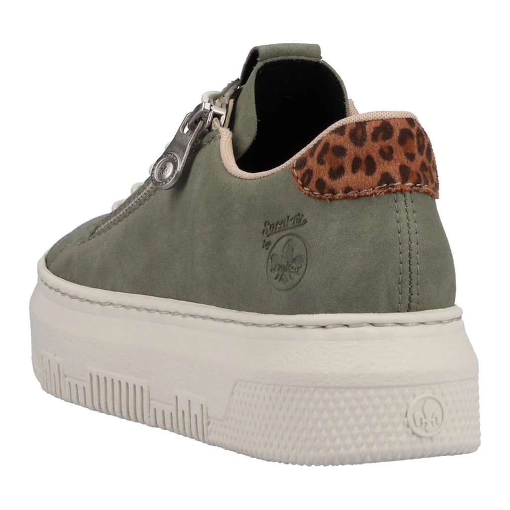 Rieker Slip-On Sneaker mit Leo-Einsatz an der Ferse online kaufen Letzter Tag