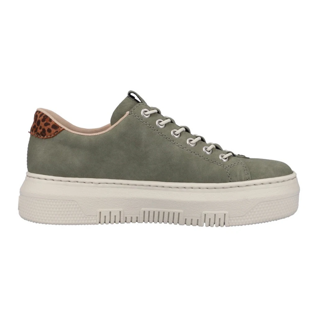 Rieker Slip-On Sneaker mit Leo-Einsatz an der Ferse online kaufen Letzter Tag