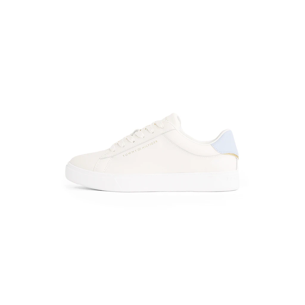 Tommy Hilfiger Plateausneaker »ESSENTIAL COURT SNEAKER« Freizeitschuh Halbschuh Schnürschuh mit Logoschriftzug online bestellen Super Rabatt