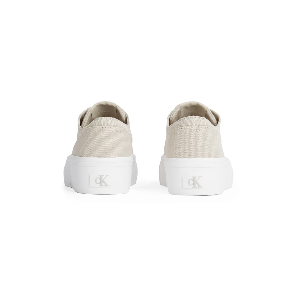 Calvin Klein Jeans Plateausneaker »VULC FLATFORM LOW CV MG« Schnürschuh Freizeitschuh Halbschuh mit seitlichem Logo bestellen Speichern exportieren