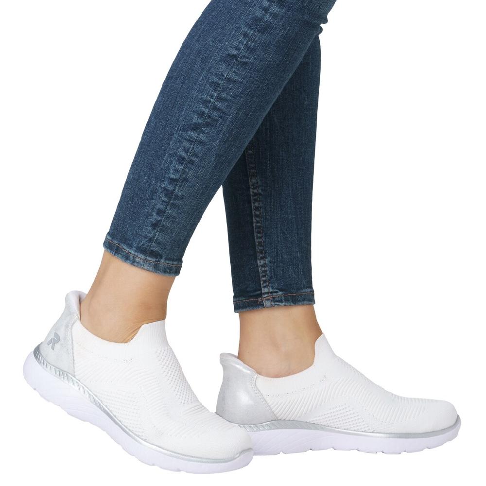 RIEKER Sport Slip-On Sneaker »Ready2GO« Slipper Halbschuh Freizeitschuh mit MemoSoft-Innensohle online bestellen Online