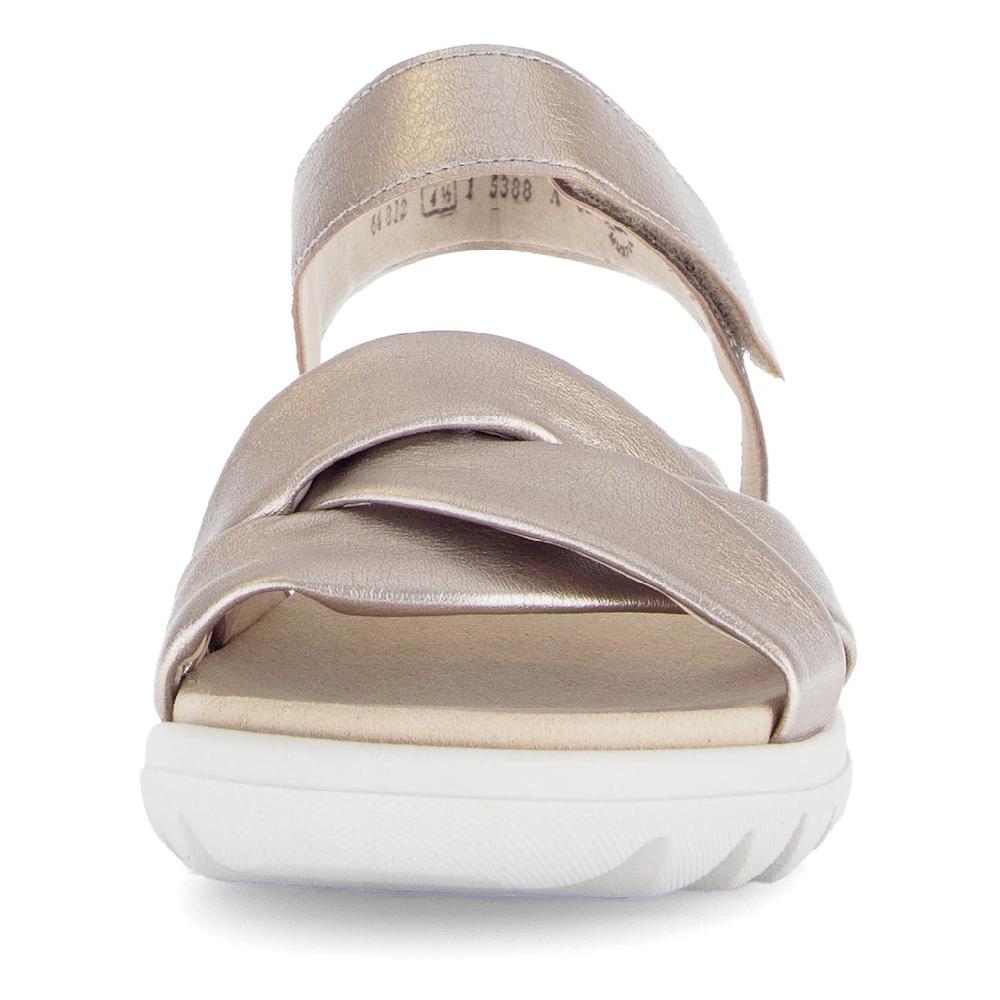 Gabor Riemchensandale Sommerschuh Keilsandalette Bequemschuh mit Klettverschluss online kaufen Auslauf