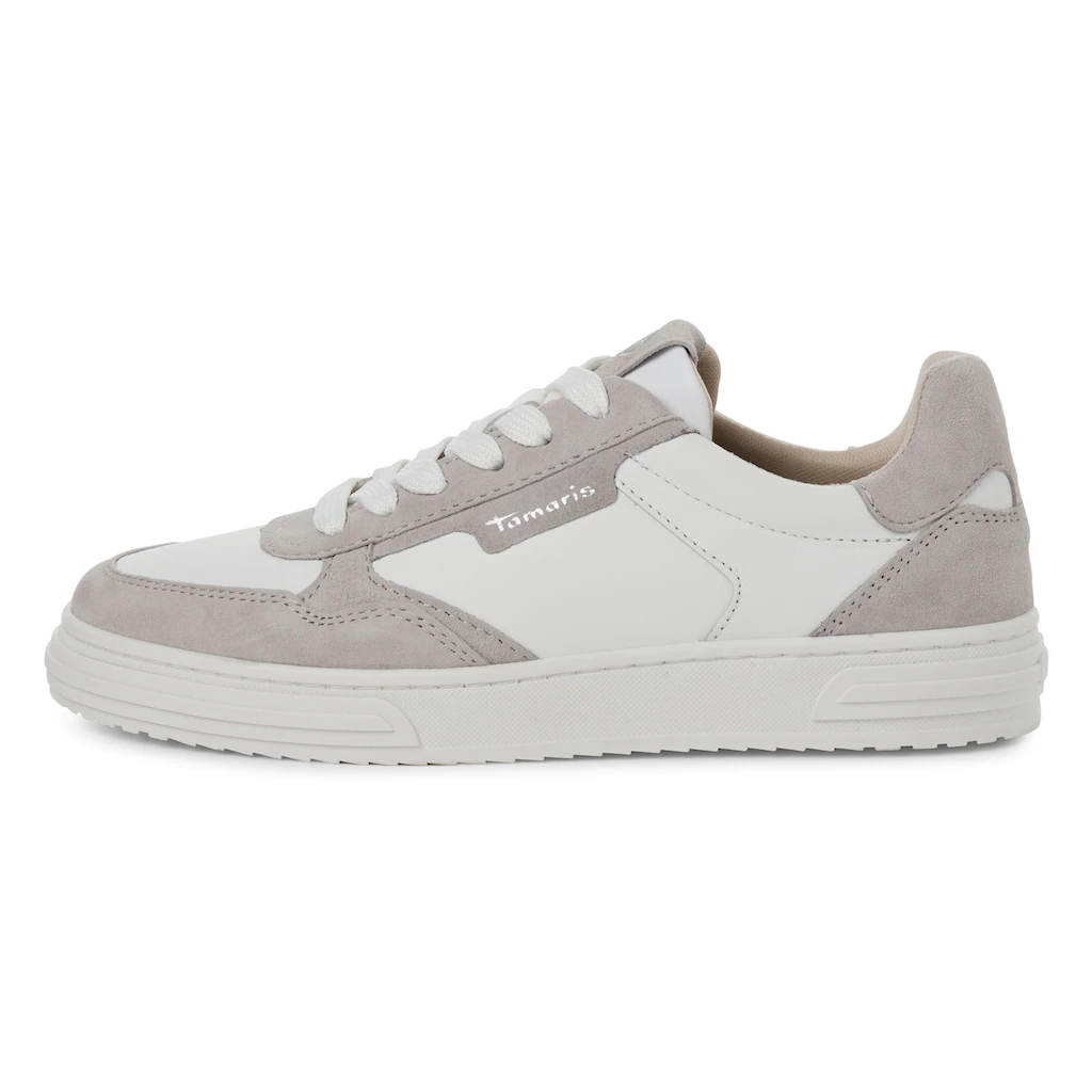 Tamaris Plateausneaker Freizeitschuh Halbschuh Schnürschuh mit seitlichem Logoschriftzug online bestellen Fabrik Onlineshop