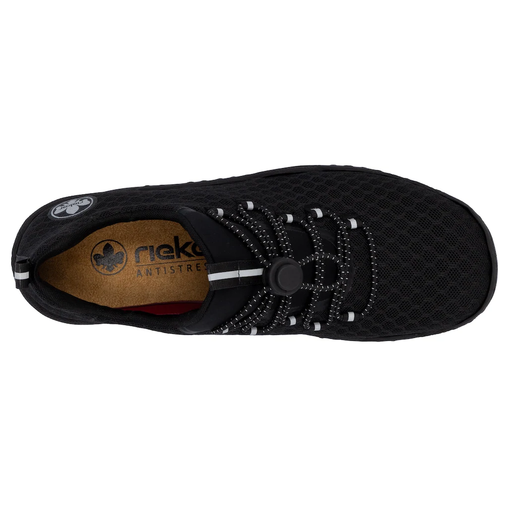 Rieker Slip-On Sneaker Outdoor Schuh Schlupfschuh Slipper mit praktischem Schnellverschluss ▷ für Rabatt