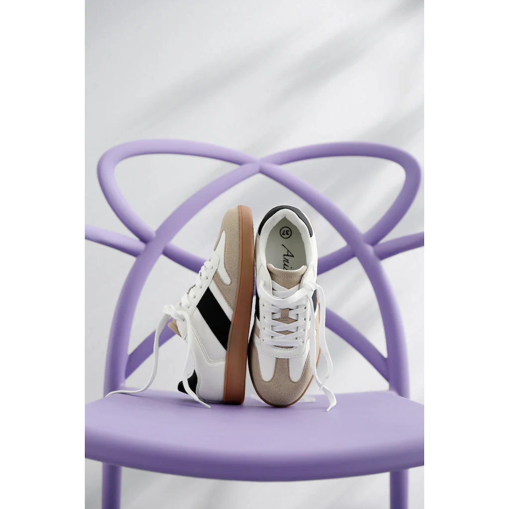 Aniston SHOES Sneaker Freizeitschuh Halbschuh Schnürschuh - NEUE KOLLEKTION auf Raten Versandkostenfrei