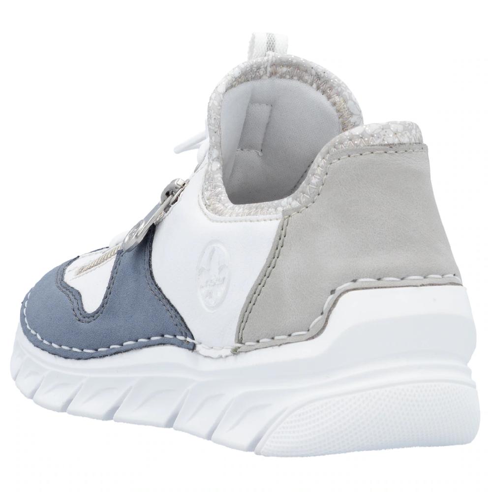 Rieker Slip-On Sneaker Slipper Freizeitschuh mit kontrastfarbenen Besätzen online kaufen Online Shopping