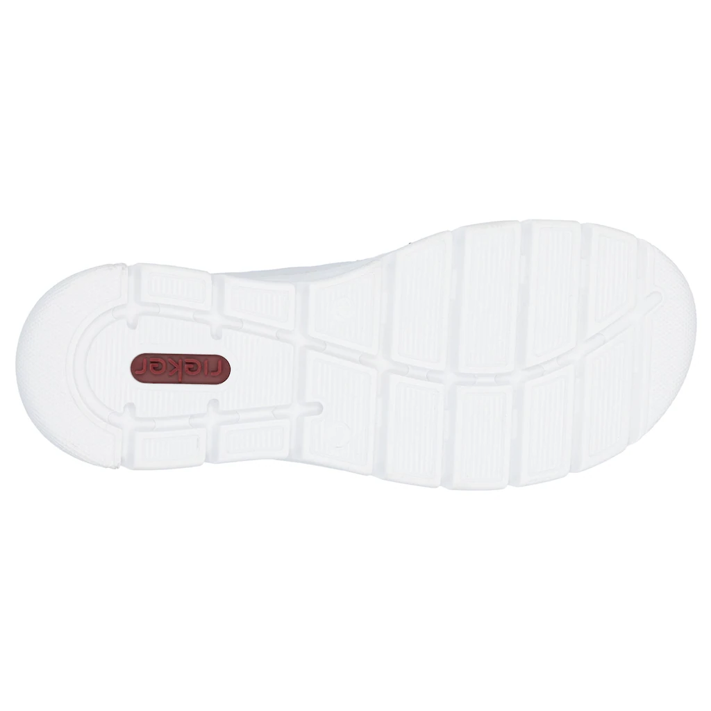 Rieker Slip-On Sneaker Slipper Freizeitschuh mit kontrastfarbenen Besätzen online kaufen Online Shopping