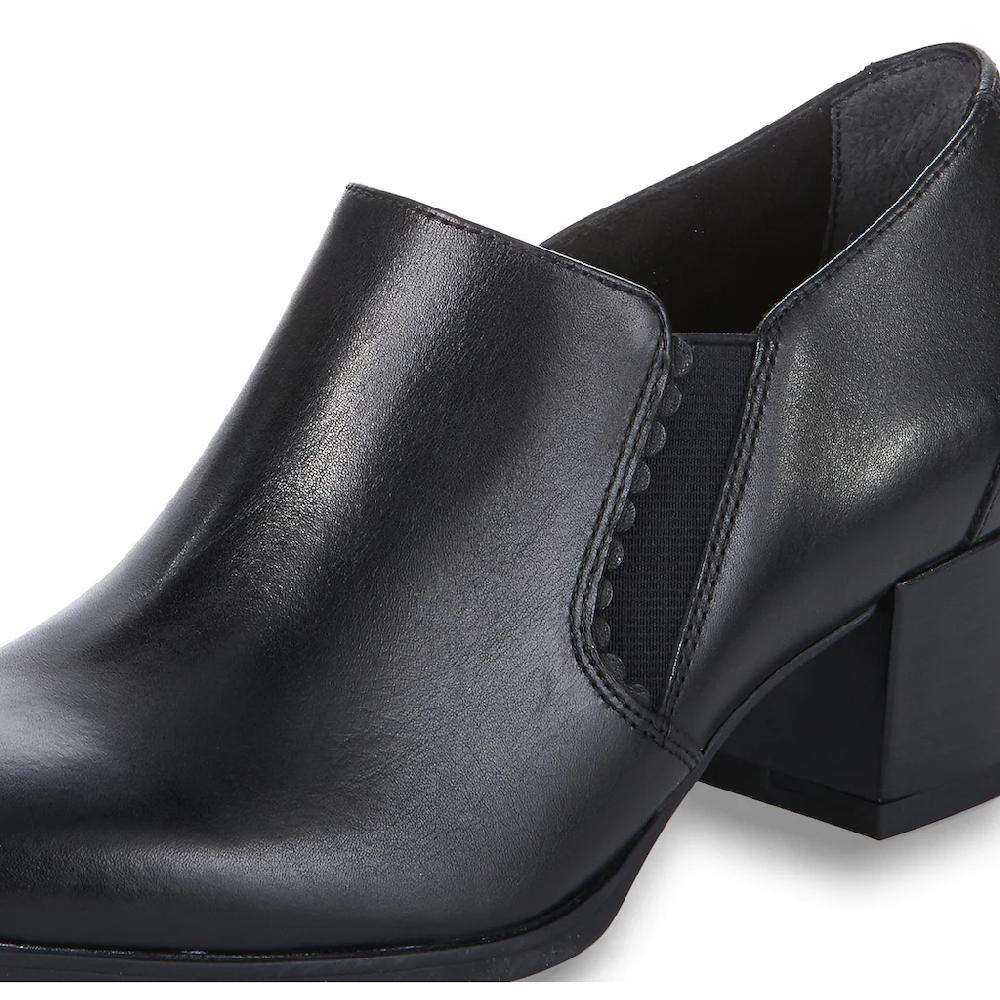 Tamaris Hochfrontpumps »Oceana« Blockabsatz Businessschuh Schlupfschuh mit Stretcheinsätzen bestellen Exklusive Angebote