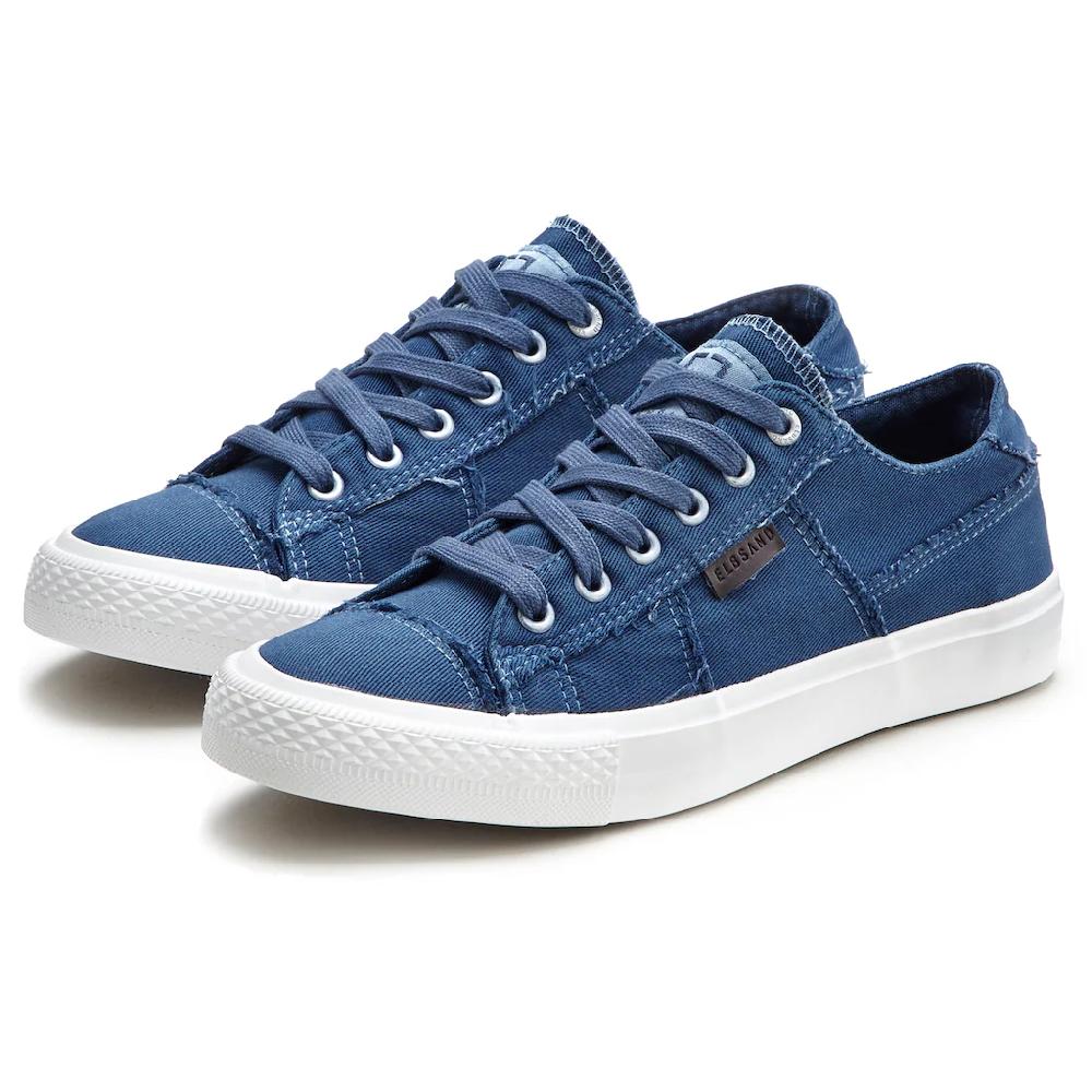 Elbsand Sneaker Schnürhalbschuh Freizeitschuh aus Textil Used-Look VEGAN ▷ für Sonderangebote
