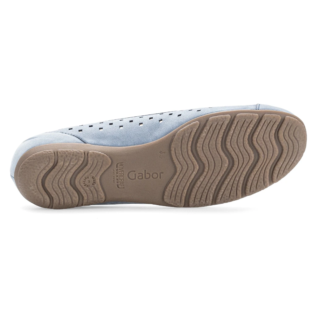 Gabor Ballerina Slipper Businessschuh Halbschuh mit Hovercraft Luftkammerlaufsohle kaufen Super Sparpreis