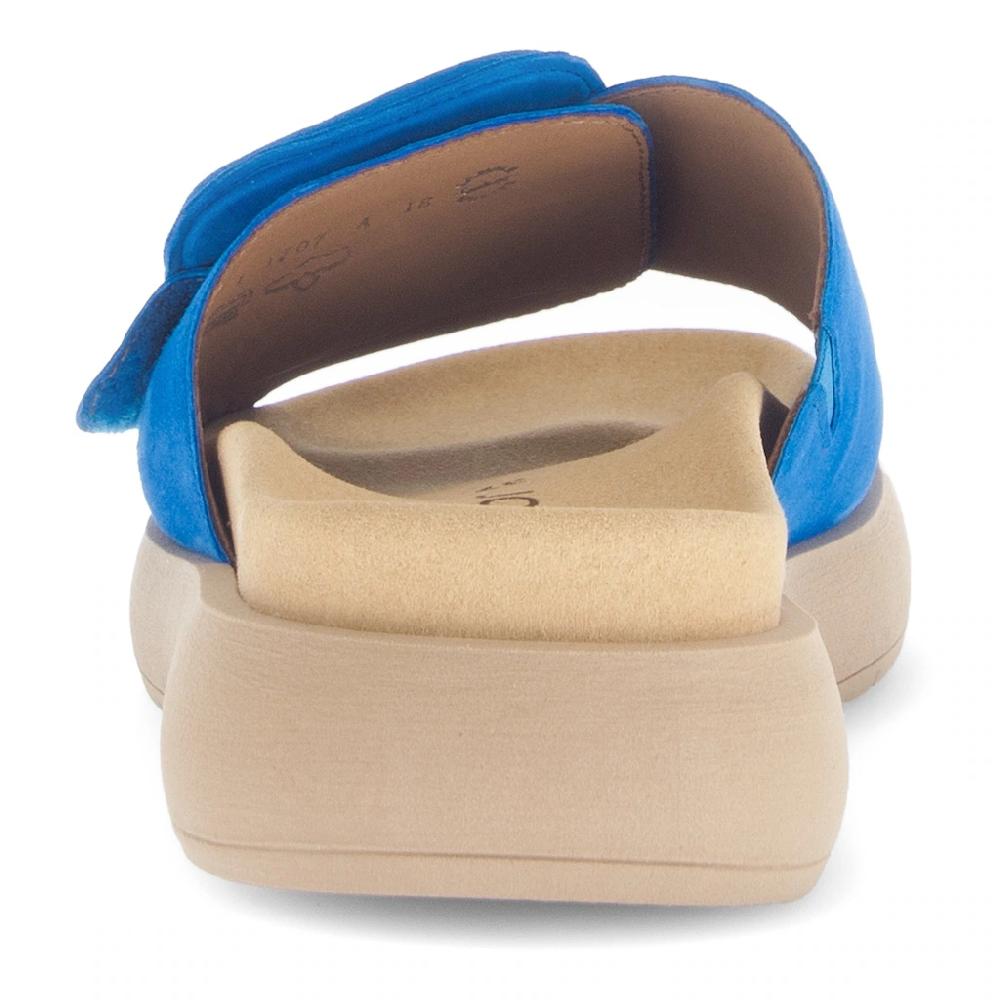 Gabor Pantolette Plateau Sommerschuh Schlappen mit großer Zierschnalle kaufen Begrenzte Freigabe