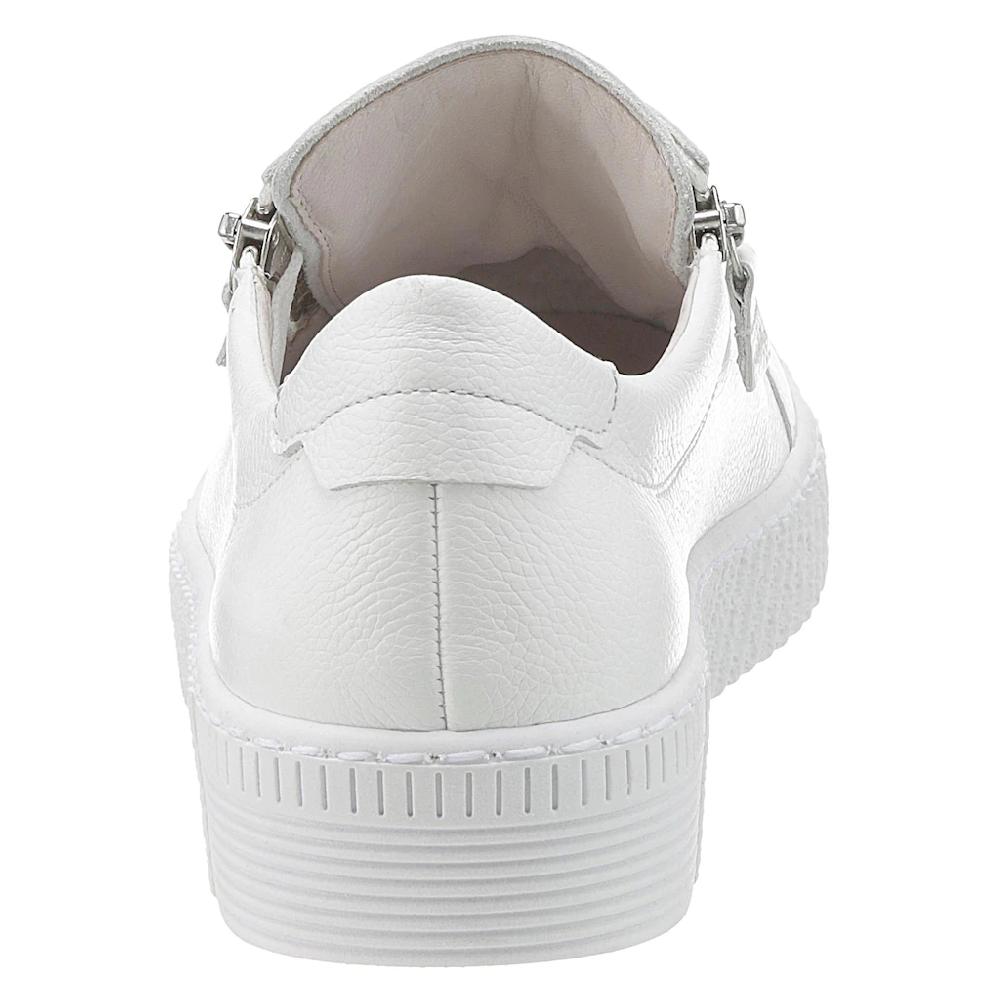 Gabor Plateausneaker Freizeitschuh Halbschuh Schnürschuh mit zwei Reißverschlüssen Neueste Stile