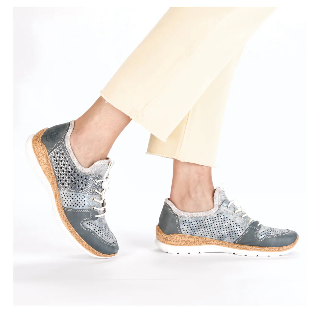 Rieker Slip-On Sneaker Slipper Schlupfschuh mit MemoSoft-Ausstattung ▷ für Bis zu 65% Rabatt