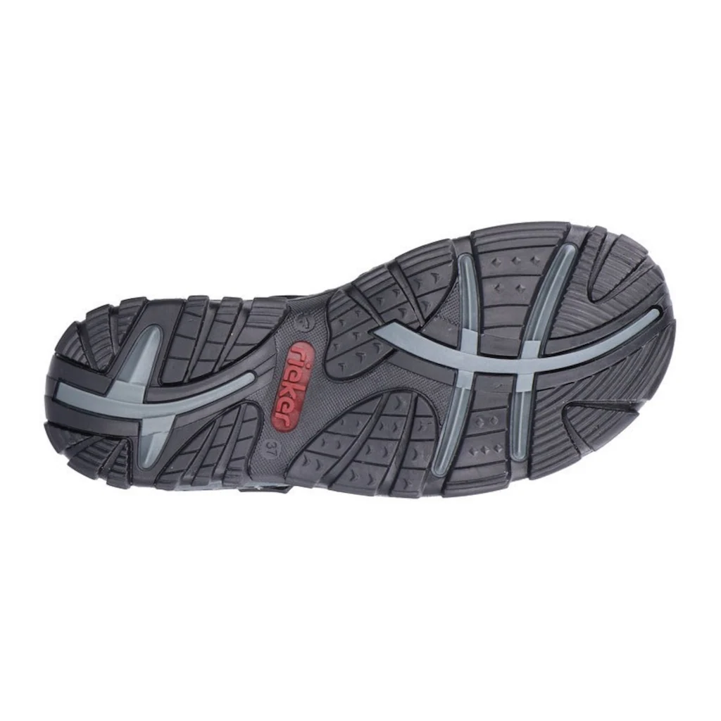 Rieker Sandale Sommerschuh Outdoorschuh Keilabsatz in Trekking-Optik auf Raten Vierteljährliche Förderung