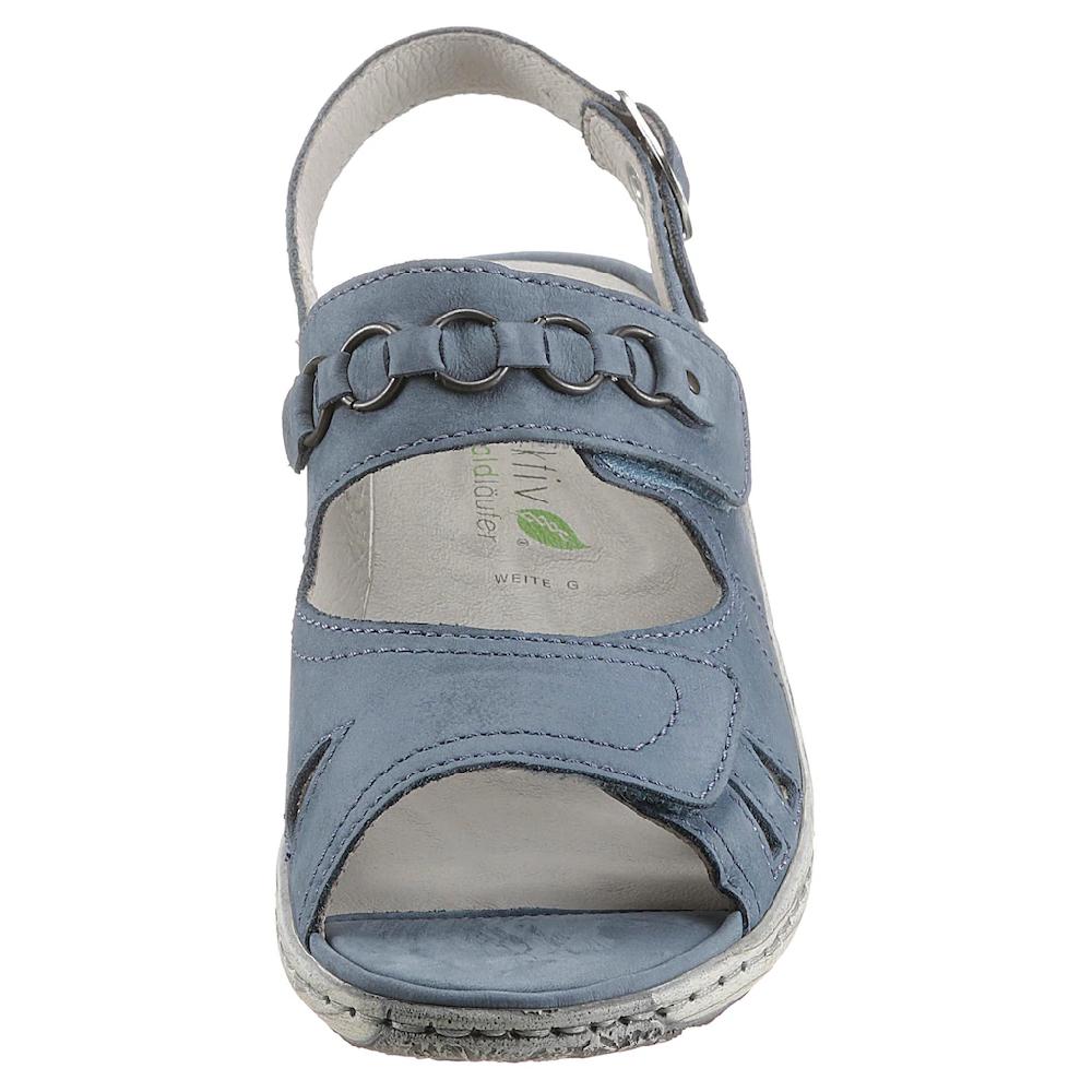Waldläufer Riemchensandale »GARDA« Sommerschuh Sandalette Keilabsatz mit Druckknopf G-Weite online kaufen Super Rabatt