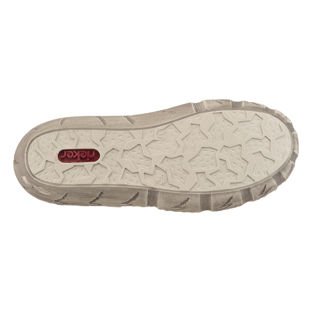 Rieker Clog mit Cut-Outs und Ziernähten online kaufen Black Friday Preise