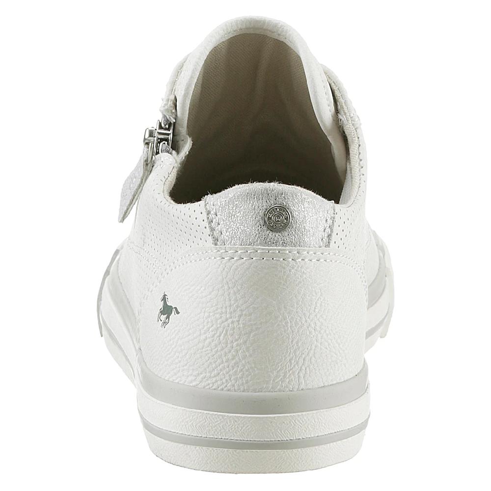 Mustang Shoes Sneaker mit Synthetikfersenfleck online kaufen Günstig kaufen