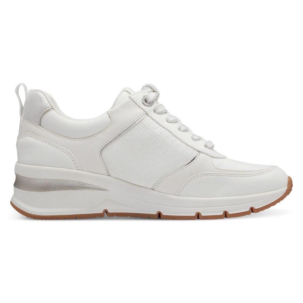 Tamaris Keilsneaker Freizeitschuh Halbschuh Schnürschuh mit Außenreißverschluss online kaufen Black Friday