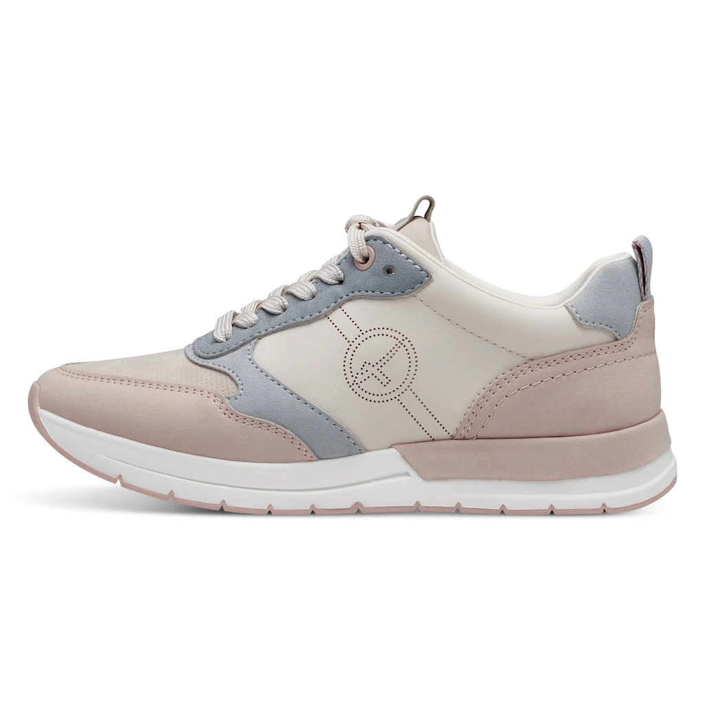 Tamaris Keilsneaker Schnürschuh Freizeitschuh Halbschuh mit Kontrastbesätzen Valentinstagsangebot