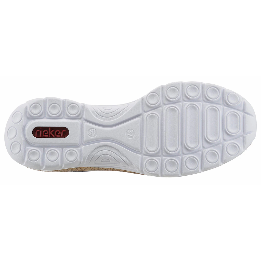 Rieker Slip-On Sneaker Slipper Schlupfschuh mit Außenreißverschluss bestellen VIP-Rabatte