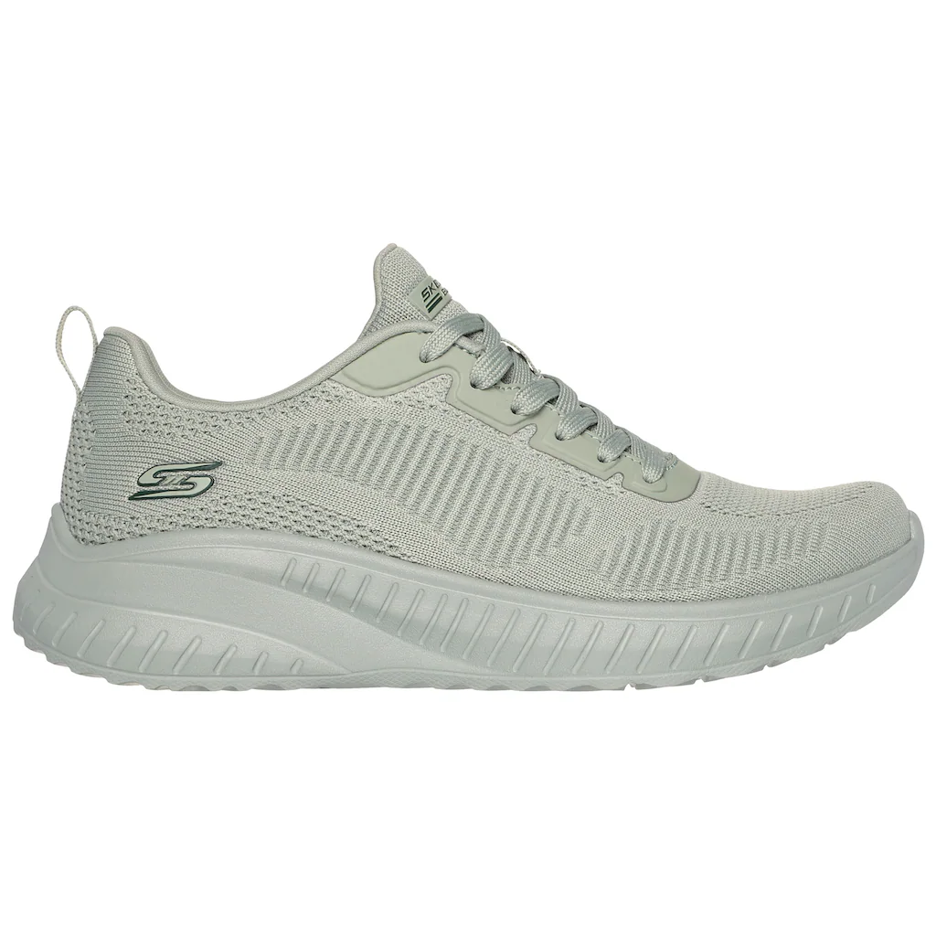 Skechers Sneaker »BOBS SQUAD CHAOS FACE OFF« Freizeitschuh Halbschuh Schnürschuh mit Komfort-Innensohle ▷ für Tiefpreis